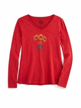 Good Life Pink Floral Long Sleeve Tee – Cute & Comfy